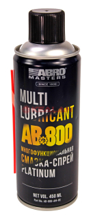 ABRO MASTERS AB-800-AM-RE смазка-спрей многоцелевая проникающая Платинум, 450 мл.
