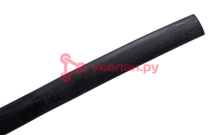 КВТ ТТК-135 12/4 клеевая термоусадочная трубка, черная, 1 м.