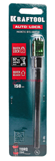 KRAFTOOL AUTO-LOCK ударный адаптер для шуруповертов, 150 мм.