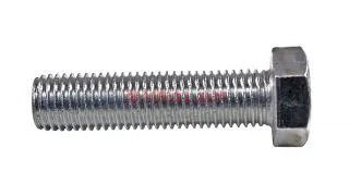 MixOne. болт с полной резьбой 20х80, шестигранная головка, оцинкованный, DIN933, ГОСТ 7798-70