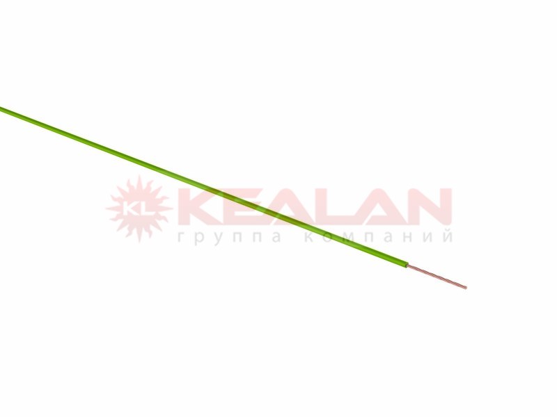 Titan PM 0,75 провод монтажный зеленый 0,75 мм², 100 м.
