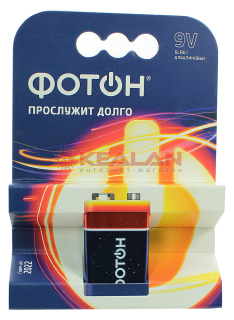 ФОТОН 6LR61 alkaline батарейка (крона), блистер