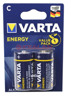 VARTA ENERGY C (LR14) батарейка, 2 шт.