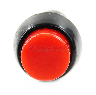 REXANT выключатель-кнопка 250V 1А (2с) ON-OFF красная