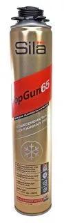 Sila Pro TopGun 65 winter, профессиональная монтажная пена, 875 мл.