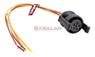CARGEN AX5241 разъем байонет (розетка) 7805252 (5pin) 5 контактов датчика ABS для Камаз, МАЗ, GAZ, M
