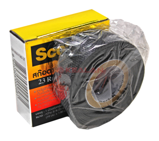 3M™ Scotch® 23 Rubber Splicing Tape лента изоляционная резиновая, самовулканизирующаяся, 0,76 мм, 19 мм, 1,8 м