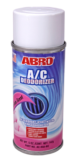 ABRO AC-050-BG oчиститель-дезодорант кондиционеров, дымовая шашка, с ароматом  бубль гума, 142 г.