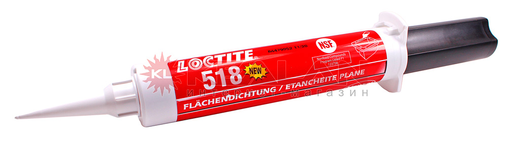 LOCTITE 518 уплотнитель для жестких фланцев, 50 мл.