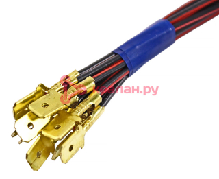 CARGEN AX38401 контакт гнездовой серии 6,3 мм обжатый с проводом 1,0 мм²