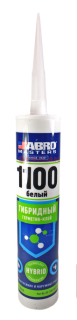 ABRO MASTERS HS-1100-WHT-RE герметик-клей гибридный, белый, 310 мл.
