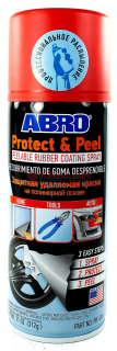 ABRO PR-555-RED краска защитная, красная, удаляемая