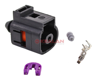 CARGEN AX6501S разъем 1J0973701 (1pin) 1 контакт датчика давления масла для Audi, Seat, Skoda, Volks
