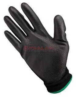 GWARD Astra Pu-B Перчатки из полиэстера черного цвета с полиуретановым покрытием, 7/S