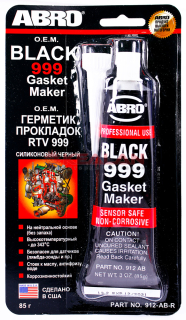 ABRO 912-AB герметик прокладок 999 OEM, черный, 85 г