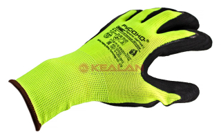 РУСОКО ОНИКС перчатки защитные с латексным обливом, размер 10/XL