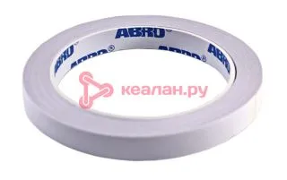 ABRO MASTERS TT-012-20-RE лента двухсторонняя бумажной основе, 12 мм, 20 м.