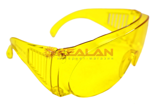 STAYER "STANDARD" очки защитные, желтые