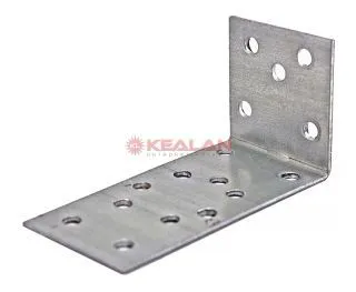 MIxOne. крепежный уголок анкерный, оцинкованный 40х80х40, 1 шт.