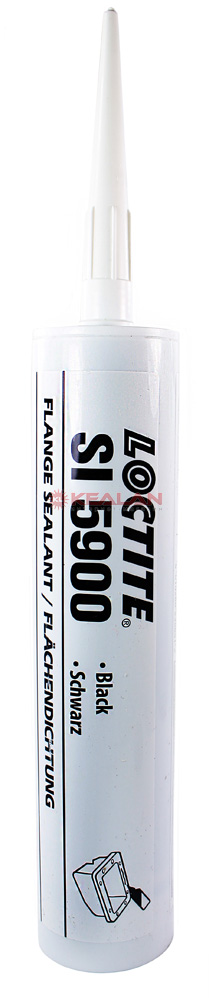 LOCTITE SI 5900 силиконовый нейтральный клей-герметик, черный, 300 мл.