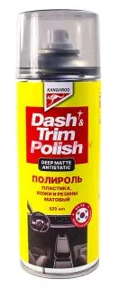 KANGAROO Dash&Trim Polish Deep Matte полироль матовый для пластика, кожи и резины, 520 мл.