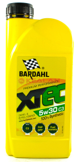 BARDAHL XTEC 5W30 C3 энергосберегающее масло, 1 л.