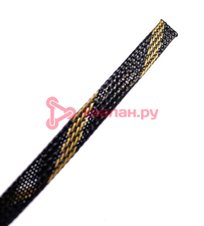 Wesons PILOT защитная оплетка змеиная кожа черно-золотая, 10-20 мм.