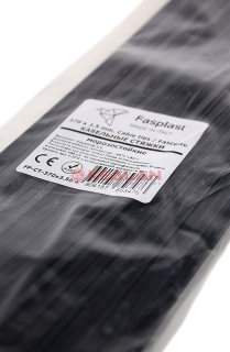 Fasplast 370x3.5 кабельные стяжки черные, морозостойкие, 100 шт.