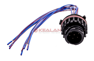 CARGEN AX5035 разъем байонет (вилка) 1-967447-1 (7pin) 7 контактов блок-фар для GAZ, Камаз, МАЗ, зад