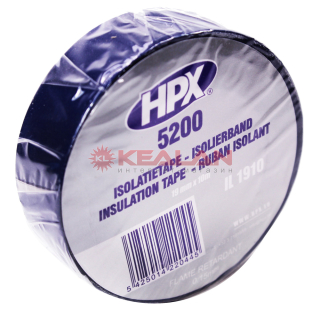 HPX IL1910 изоляционная лента ПВХ, синяя, 19 мм, 10 м.