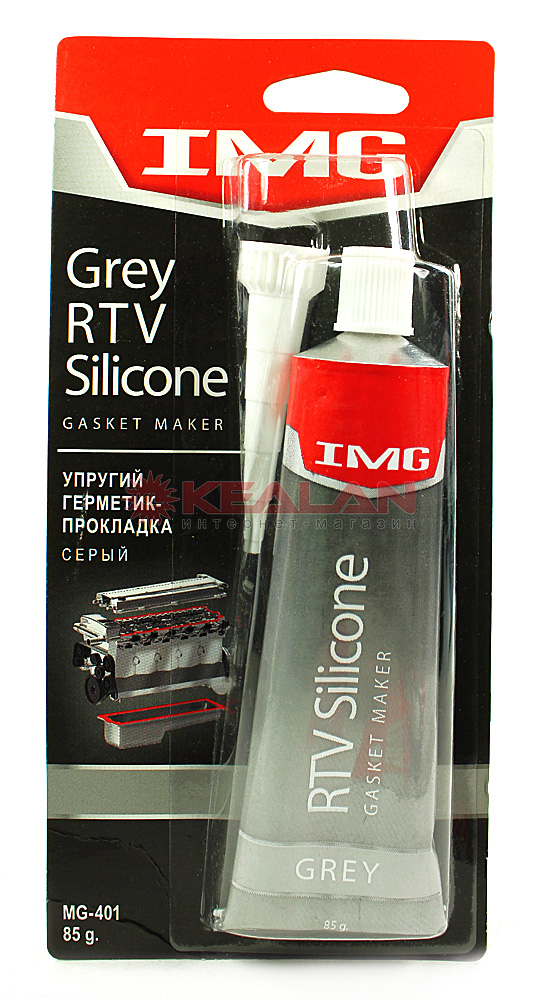 IMG MG-401 герметик прокладок упругий, серый, 85 г.