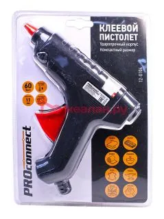 PROconnect 12-0104 пистолет клеевой, 60 Вт.
