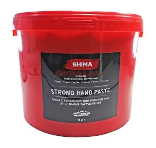 SHIMA DETAILER STRONG паста для очистки рук с абразивом, 11 л.