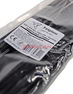 Fasplast 430x4.5 кабельные стяжки черные, морозостойкие, 100 шт.