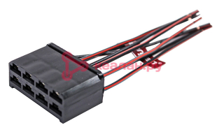 CARGEN AX37501 разъем 1/20606/80 межжгутовой 8-ми контактный гнездовой серии 6.3, с проводами 1,0 мм