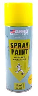 ABRO MASTERS SP-RAL-1018-RE краска-спрей акриловая, цинково-жёлтый, 226 г.