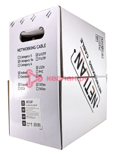 NETLAN кабель U/UTP 4 пары, Кат. 5e (Класс D), 100 МГц, одножильный, BC (чистая медь), внутренний, L