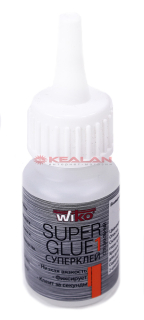 WIKO CA Super Glue 1, клей, для резины и ПВХ, 20 г.