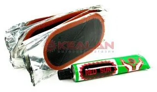 RED SUN набор резиновых латок для ремонта камер, 9 шт.