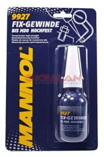 MANNOL 9927 фиксатор резьбы долговременный, 10 мл.