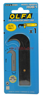 OLFA OL-HOB-1 лезвие-крюк для ножа OLFA-HOK-1, 90х20х39,5х0,8 мм.