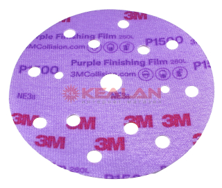 Картинка 3M™ 51154 260L Purple круг абразивный полировальный, 15 отверстий, Р1500, 150 мм. от интентернет-магазина КЕАЛАН