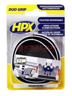 HPX DG2500 лента-застежка DUO GRIP, 25 мм, 0,5 мм.