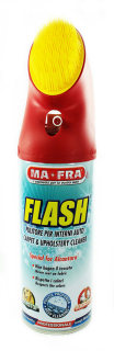 MA-FRA FLASH очиститель обивки салона, антибактериальный, пенный, 400 мл.