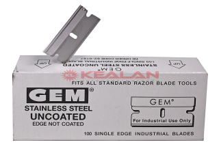 GT 137 GEM лезвия из нержавеющей стали для скребков, в упаковке 100 шт.