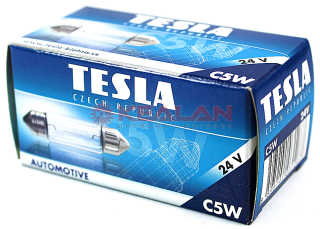 TESLA C5W лампа автомобильная 24V