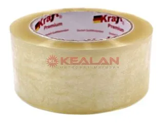 Kraft cкотч упаковочный прозрачный, 40 мкм, 48 мм, 120 м.