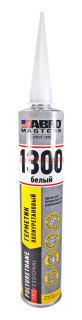 ABRO MASTERS UR-1300-WHT-RE герметик полиуретановый, белый, 310 мл	.