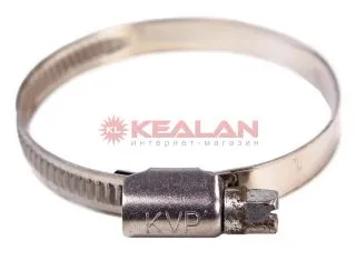 KVP 40-60/9 W2 хомут червячный, нержавеющая сталь