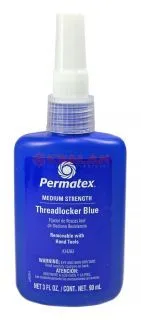 Permatex 24283 фиксатор резьбы средней фиксации синий, 90 мл.